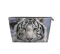 tigre bianca, Borsa da toilette Borsa per trucco Borsa per cosmetici Borsa da toilette da viaggio portatile