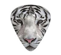 Tigre bianca invernale,12 pezzi di plettri per chitarra, 3 plettri di diverso spessore per chitarra acustica, basso, ukulele