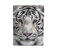 Tigre bianca invernale, Custodia per laptop in pelle PU, borsa per notebook, custodia per laptop, custodia per tablet