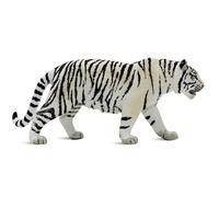Tigre bianca - Personaggi di animali fedeli ai dettagli | Giocattoli zoo | Ottimo regalo per e ragazze | Modello di tigre bianca da 6,2 pollici con consistenza liscia | Giocattolo educativo raro per