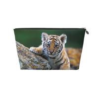 Tigre carina, Borsa da toilette Borsa per trucco Borsa per cosmetici Borsa da toilette da viaggio portatile