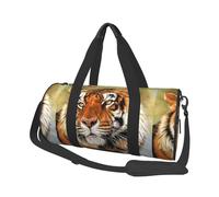 Tigre carina, Borsone da viaggio di grande capacità Borsa rotonda Borsa da viaggio sportiva Borsa da viaggio Borsa da fitness