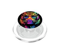 Tigre con Occhiali da Sole Amo Tigri Selvagge Grande Gatto PopSockets PopGrip per MagSafe