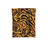 Tigre con stampa animalier, Spremere il portafoglio superiore da donna Borsa portaoggetti Piccola portamonete Portamonete
