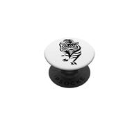 Tigre da caccia, grande gatto, idea regalo per guardiani dello zoo per uomini e donne PopSockets PopGrip Adesivo