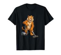 Tigre dai Denti A Sciabola E Aspirapolvere Maglietta