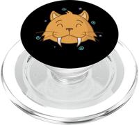 Tigre dai denti a sciabola selvatico gatto predatore gatto PopSockets PopGrip per MagSafe