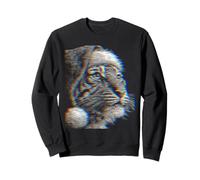 Tigre di Natale per Festival Musicali Ravers EDM Natalizio Felpa