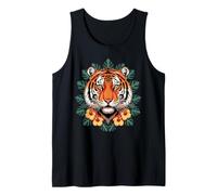 Tigre Face Colorful Bambini Tigri Stampa Amore Animale Africano Canotta