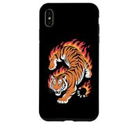 Tigre Fiamme Spirito Selvaggio Custodia per iPhone XS Max