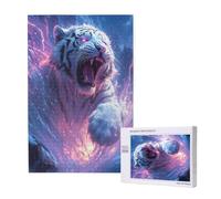 Tigre Puzzle 2000 Pezzi, Animale Puzzle Adatto ad Adulti e Principianti, Giochi Divertenti/Sfidanti/Impossible, DIY Hobby Creativi per Adulti Attività Artigianali, Regali per Uomini/Donne M-1493