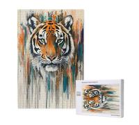 Tigre Puzzle 6000 Pezzi, Animale Puzzle Adatto ad Adulti e Principianti, Giochi Divertenti/Sfidanti/Impossible, DIY Hobby Creativi per Adulti Attività Artigianali, Regali per Uomini/Donne M-1879