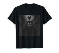 Tigre Tristo Mietitore Mantello Spaventoso Horror Cuore Halloween Maglietta