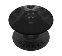 Tigre Tristo Mietitore Mantello spaventoso Horror Cuore Halloween PopSockets PopGrip Adesivo