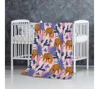Tigri nella giungla,Coperta morbida, calda, anti-pilling, in flanella, peluche, 76 x 127 cm