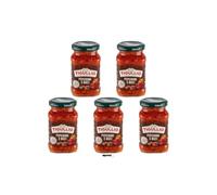 Tigullio GranPesto Peperoni e Noci, Salsa di Peperoni Rossi e Noci, 190 g, Confezione da 5, Senza Glutine, + portachiavi italy shop service