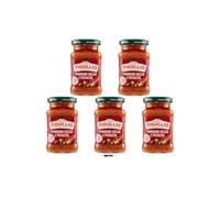 Tigullio Pesto con Pomodori Secchi e Pistacchi, 190 g, Confezione da 8, + portachiavi italy shop service