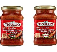 Tigullio: Pesto Pomodori Secchi e Pistacchi - Pesto di Pomodori Secchi e Pistacchi - 6,42 Oncia Fluida (190ml) Confezioni (confezione da 2)