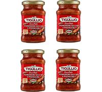 Tigullio: Pesto Pomodori Secchi e Pistacchi - Pesto di Pomodori Secchi e Pistacchi - 6,42 Oncia Fluida (190ml) Confezioni (confezione da 4)