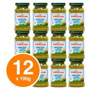 Tigullio Star Gran Pesto alla Genovese Cremoso con Basilico 12 Vasetti da 190g