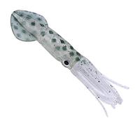 Tihebeyan 10 Pezzi Esche da Pesca gamberetti gamberi Luminosi Esche morbide Bagliore nel Buio Esche Artificiali Kit Polpo Calamari gonne richiamo Morbido Ganci giga Bagliore nel Buio(E)