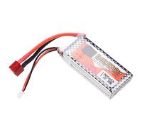 Tihebeyan 7,4 V 1300 MAh 2S 30C Batteria Lipo Batteria Al Litio con Tappa T per Droni da Corsa RC Helicopters Cars Boats