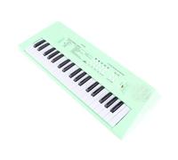 Tihebeyan BF-3738 Tequiso Musicale per Piano Elettrico con 37 Chiavi Mendigos, Volume Musicale Regolabile, per L'educazione per Bambini (GREEN)
