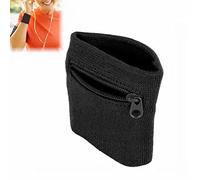 Tihebeyan Borsa da polso con cerniera, Sport Palestra, Braccialetti da basket, Fasce di sudore Esecuzione Polso Packaging Portafoglio con cerniera tasca per chiavi