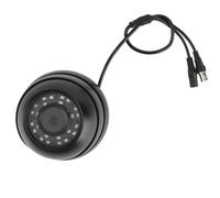 Tihebeyan Camera a Cupola CCTV 1080p con Microfono Incorporato, Angolo di Visualizzazione di 120 °, Visione Notturna, regolabilità a 360 °, Ideale per Autobus, Camion, Auto (BLACK)