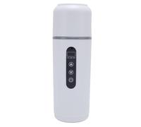 Tihebeyan Coppa di Riscaldamento Automatica da 500 Ml, Acqua Bollente Come Parte del Viaggio in Campeggio, in Acciaio Inossidabile Sicuro, Ideale per gli Amanti del tè Al caffè (WHITE)