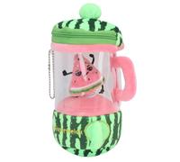 Tihebeyan Giocattolo Peluche, Spremiagrumi Giocattolo Peluche Fumetti Spremere Animale di Peluche con Funzione Coulisse per i Bambini Sollievo da Stress da Gioco Educativo Morbido (anguria)