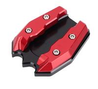 Tihebeyan Piastra di Estensione del Commozione Motociclistico, Piste di Parcheggio Laterale in Lega in Lega CNC per NMAX155 NMAX125, Miglioramento della stabilità, Design Elegante, Sostituzione