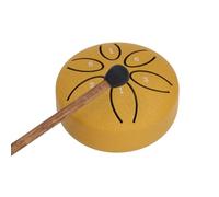 Tihebeyan Premium 6 Toni in Acciaio Drowing Drumping per Melodie Musicali, Adatto Alla Musica Meditativa e Curativa (GOLD)