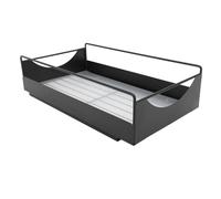Tihebeyan Scaffali L'organizzatore del Cassetto dei Cassetti del Cassetto in Acciaio in Acciaio Silenzio per la del Bagno, Cestino per L'organizzazione di Oggetti Sciolti (Medio per <30kg Dog