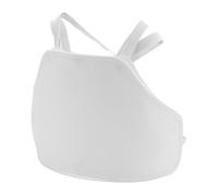 Tihebeyan Scherma del Torace di Scherma per Uomini Design Ergonomico Certificato Elevato flessibilità con Costruzione in Plastica Durevole per la Concorrenza di Addestramento (M)