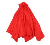 Tihebeyan Sostituzione Premium della Copertura del Sole in Poliestere da 270 Cm con Design Ventilato per Ombra Comoda, Baldacchino Ombrellas a 6 Tre Fizze per Giardino, a Bordo Piscina, Patio (Rosso)