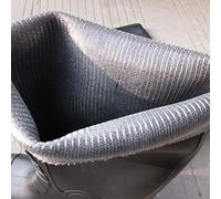 Tihebeyan Stivali di Pioggia Non Ardente Alta e Impermeabile per Minatori e Operai Edili Realizzati in Materiale in PVC Durevole Resistente 41 41 (43)