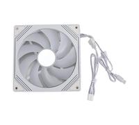 Tihebeyan Ventola di Ventilazione Argbb Sincronizzata Ventola di Raffreddamento Infinita Raffreddamento per Cpu Cool, 140 X 140 X 25 Mm con 4 Viti, Usi (#2)