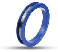 TIHONORI Diametro del filamento di tungsteno di 99,99% 0,01-1 mm Filo dell'elettrodo del Filo di tungsteno di Elevata purezza, Filo di Riscaldamento Elettrico della Bobina del Filo Metallico,0.6mm*5m