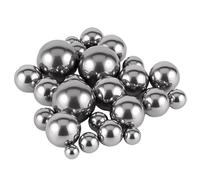 TIHONORI Sfere in Acciaio Inox 316L, Sfere di Precisione Piene 2mm a 15mm, Grado Marino Resistente alla Corrosione per Chimica e Industria,10mm 20 PCS