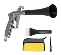 TIHOOK Pistola per la pulizia del colpo a secco, pistola ad aria compressa, tubo in gomma, pistole ad aria ad alta pressione per auto