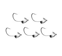 Tiiiopkvvv Ami da pesca 5 pezzi un lotto da 3,5 g 5 g 7 g 10 g 15 g 18 g 21 g vite Jig Head ganci da pesca stand up testa gancio con vite gancio circolare (colore: 10 g) (15 g)