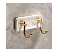 Tiiiopkvvv Appendiabiti da parete a parete, appendiabiti da parete, appendiabiti da parete, ganci da parete moderni in metallo, per ingresso, bagno, camera da letto, appendiabiti da cucina (Colore: 1