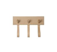 Tiiiopkvvv Appendiabiti da parete a parete, appendiabiti in legno, appendiabiti in stile minimalista, gancio da parete, può essere utilizzato per ingresso, portico, soggiorno, camera da letto