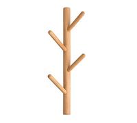 Tiiiopkvvv Appendiabiti da parete artigianale minimalista gancio albero ramo appendiabiti fatto a mano ingresso in legno cappello portachiavi appendiabiti da parete appendiabiti appendiabiti albero