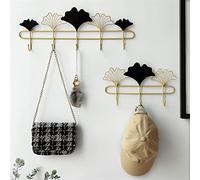 Tiiiopkvvv Appendiabiti da parete con montaggio a parete, appendiabiti, appendiabiti rustico, gancio da parete dal design unico per casa, bar, ristorante, negozio, ufficio, appendiabiti albero (colore