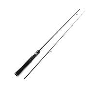 Tiiiopkvvv Canna da pesca, canna da pesca da 1,68 m, canna da pesca con esca lenta, peso 1-7 g, bastone da pesca per sport all'aria aperta, attrezzatura da pesca, canna da pesca combo (colore: grigio