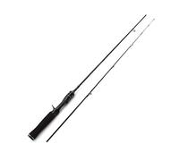 Tiiiopkvvv Canna da pesca, canna da pesca da 1,68 m, canna da pesca con esca lenta, peso 1-7 g, bastone da pesca per sport all'aria aperta, attrezzatura da pesca, canna da pesca combo (colore: grigio