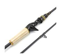 Tiiiopkvvv Canna da pesca da 1,8 m, canna da pesca M Power Carbon ad azione rapida, canna da pesca per esche da pesca, peso 7-25 g, esche per pesca alla trota, combo (colore: azzurro, dimensioni: 182