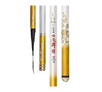 Tiiiopkvvv Canna da pesca portatile Ultralight SuperHard 3,6 ~ 7,2 metri Stream Mano Pole in fibra di carbonio canna da pesca telescopica attrezzatura da pesca combo da pesca (dimensioni: 7,2 m) ()